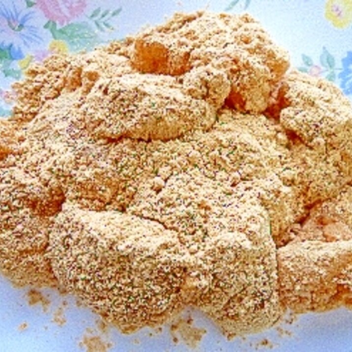 レンジで簡単♡和菓子屋さんのモッチモチ~わらびもち